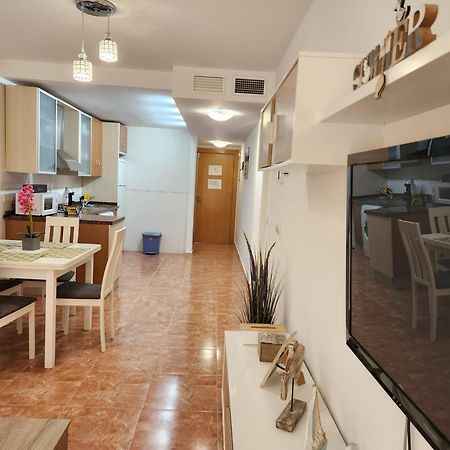 Bajo En Primera Linea De Vera-Playa Con Piscina Privada! Exterior foto