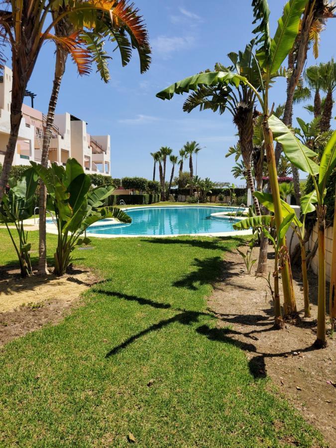Bajo En Primera Linea De Vera-Playa Con Piscina Privada! Exterior foto