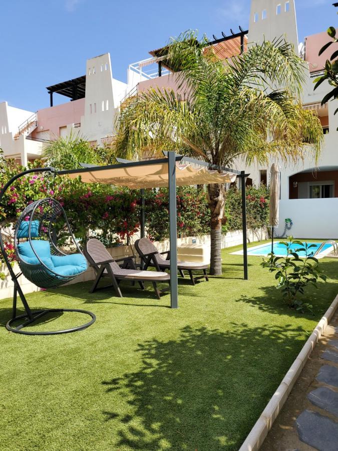 Bajo En Primera Linea De Vera-Playa Con Piscina Privada! Exterior foto