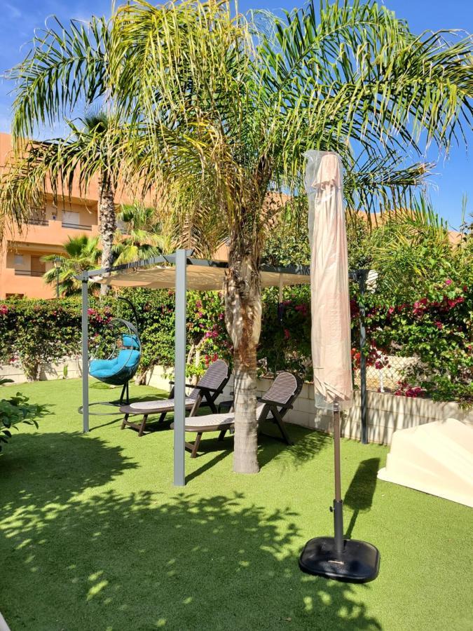 Bajo En Primera Linea De Vera-Playa Con Piscina Privada! Exterior foto