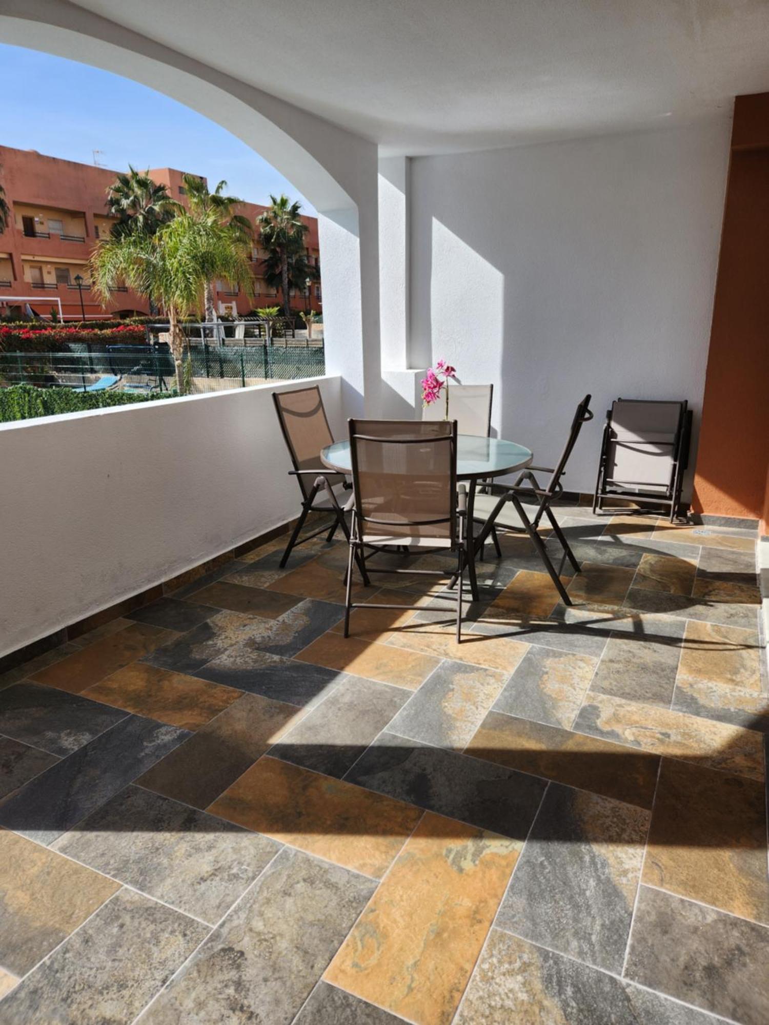 Bajo En Primera Linea De Vera-Playa Con Piscina Privada! Exterior foto
