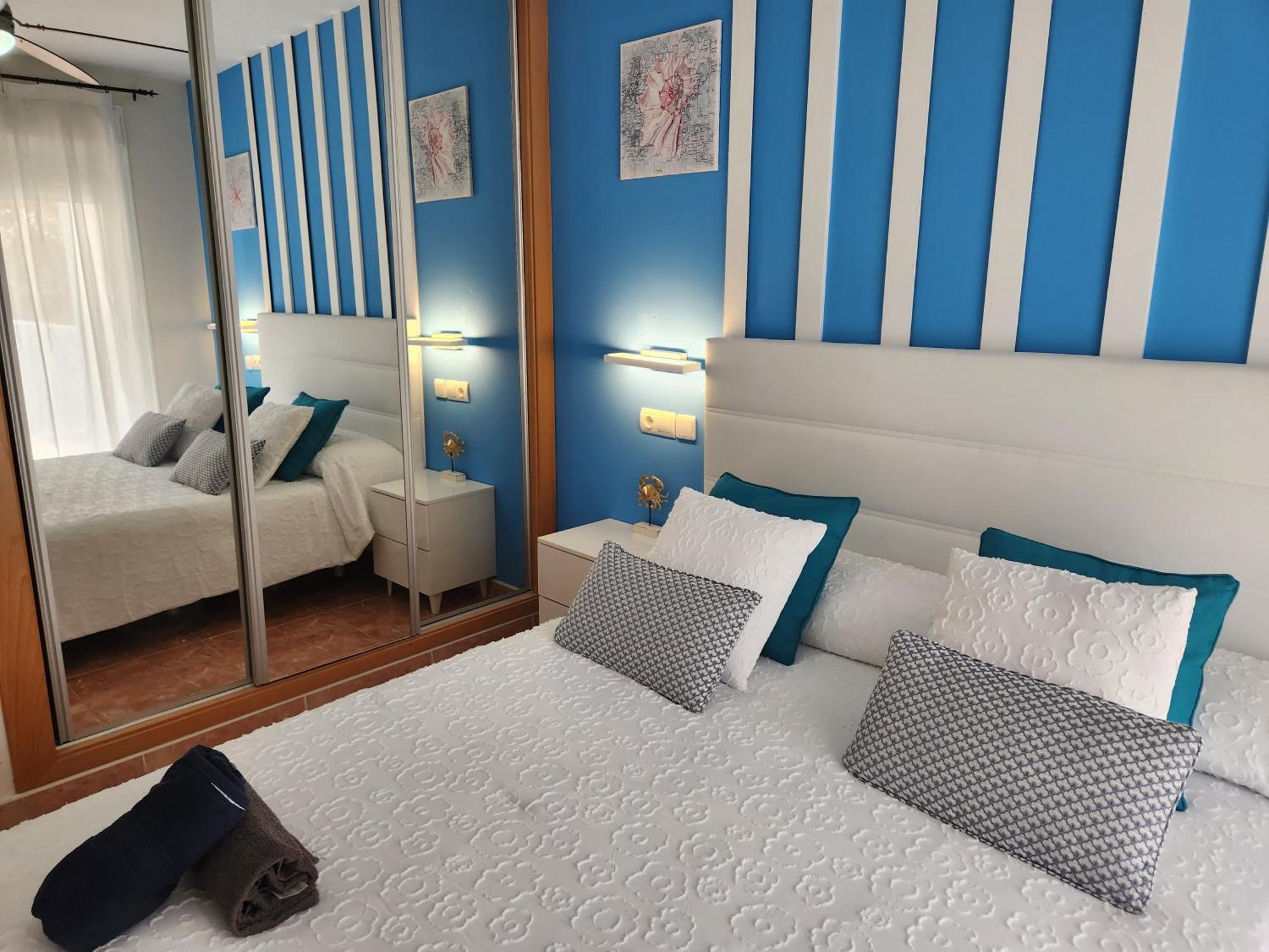 Bajo En Primera Linea De Vera-Playa Con Piscina Privada! Exterior foto